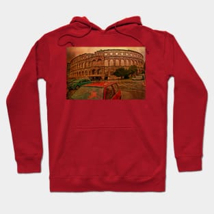 Roman Amphitheater. Pula. Croatia Hoodie